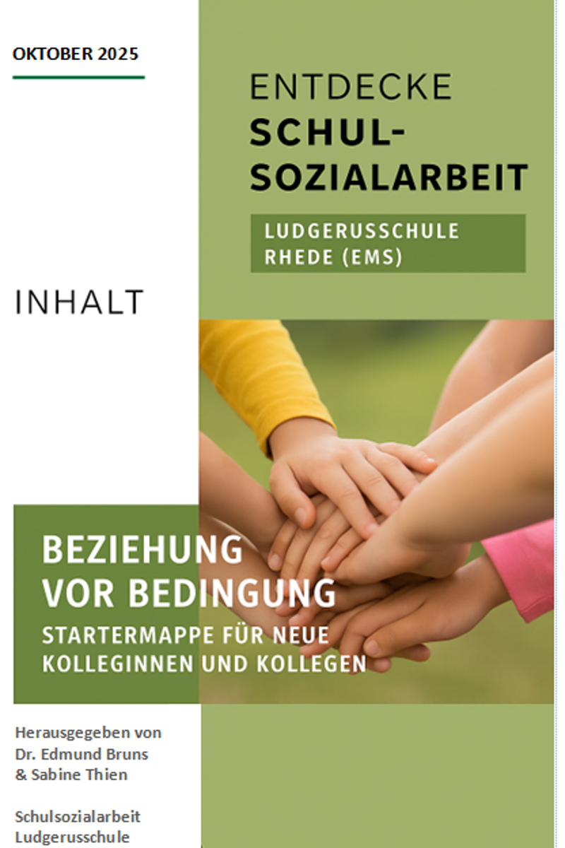 Titelbild Startermappe Schulsozialarbeit
